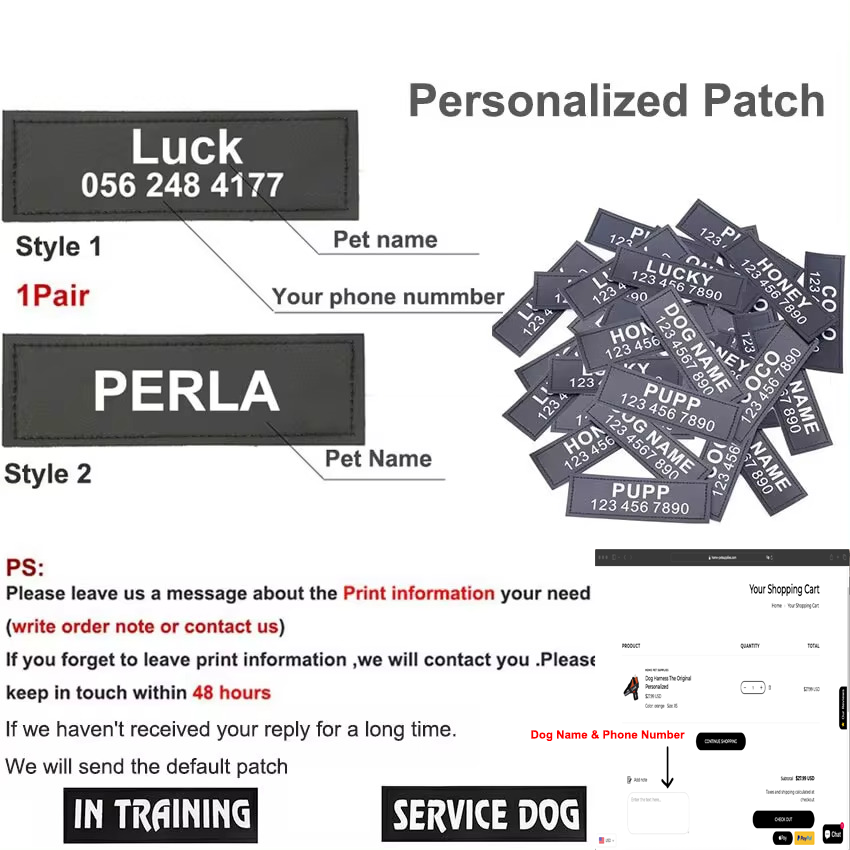 Dog Harness The Original Personalized