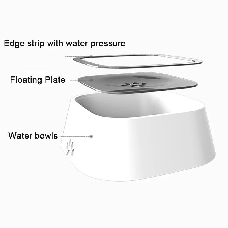Pet Water Bowl No-Spill