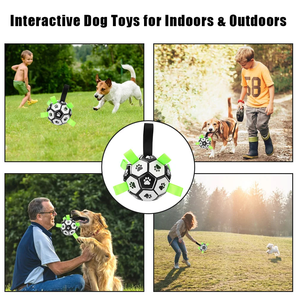 Soccer Ball Dog Toy Inflatable